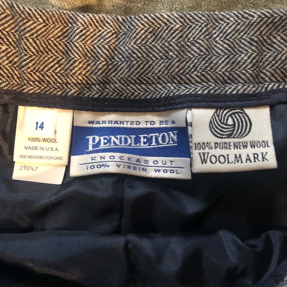 Pendleton High Rise Slacks - Picture 3 of 3
